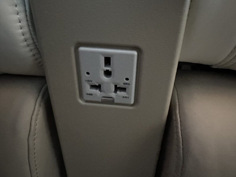 a close up of a outlet