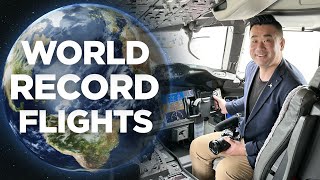 World’s Shortest and Longest Flights – From 53 Seconds to 20 Hours!
